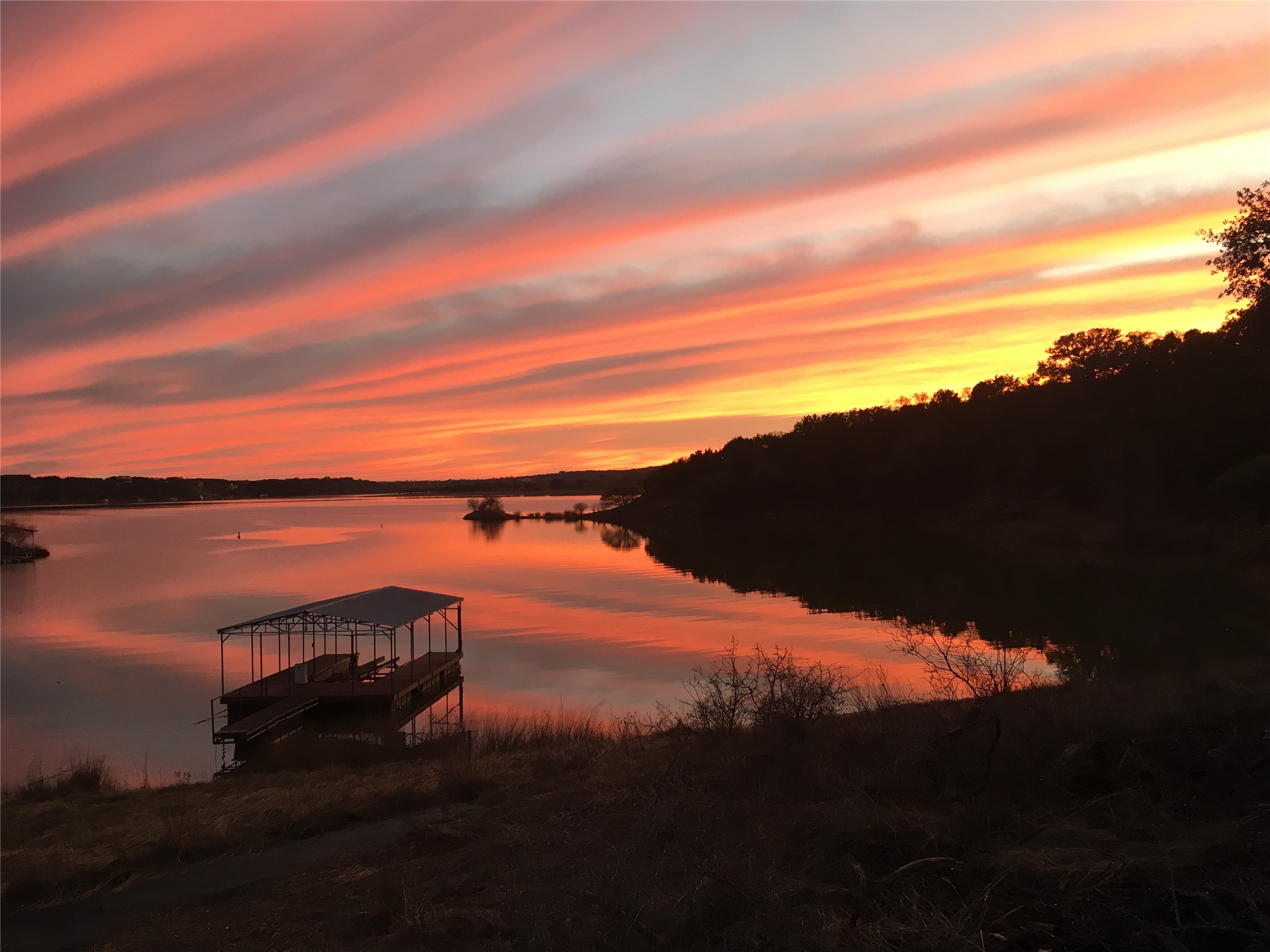27701 Turner Ranch Road Marble Falls, TX 78654 - Photo 2 of 40 Dock with a water view