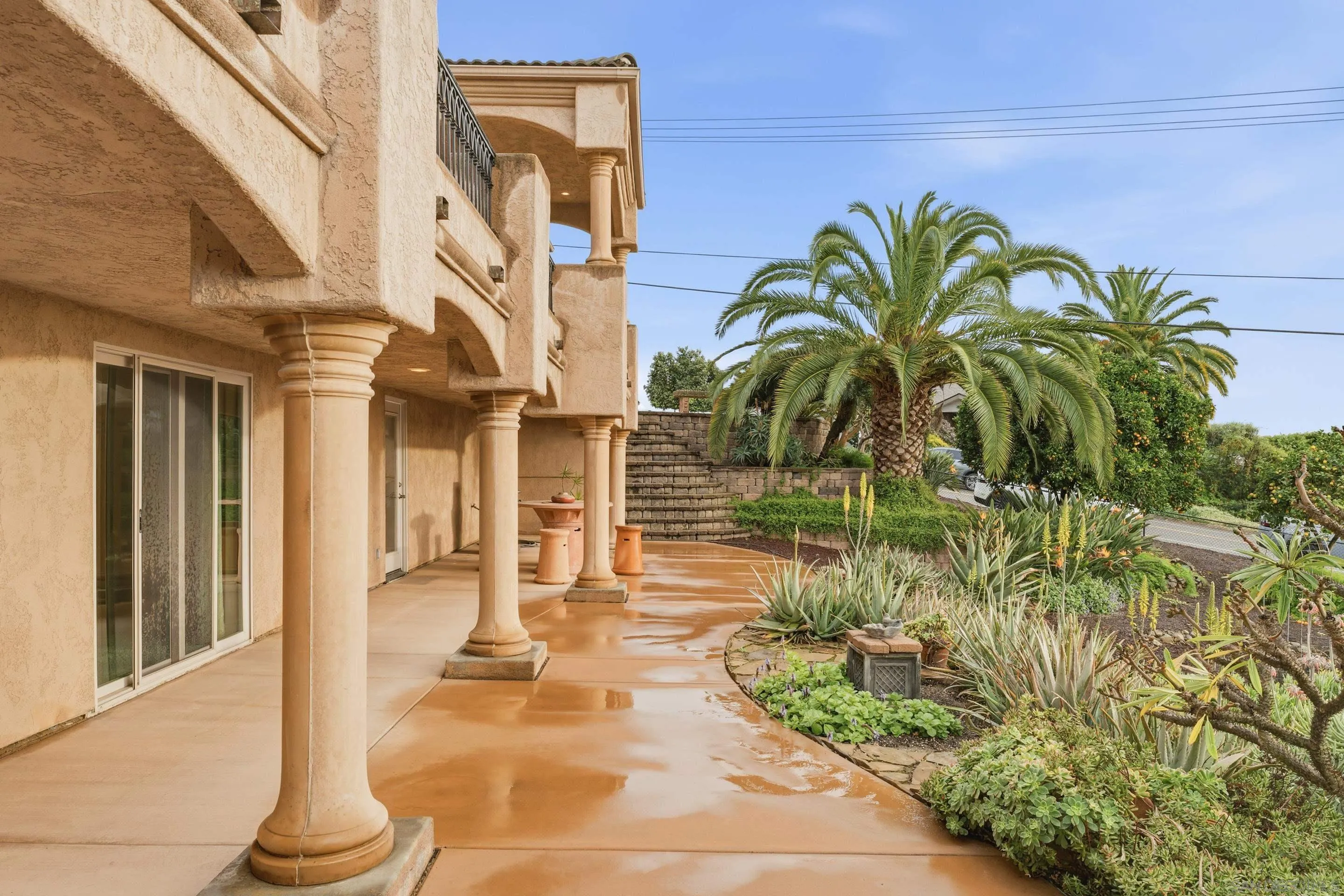 11020 Explorer Road El Cajon, CA 92020 - Photo 27 of 29 a view of a pathway of house with potted plants