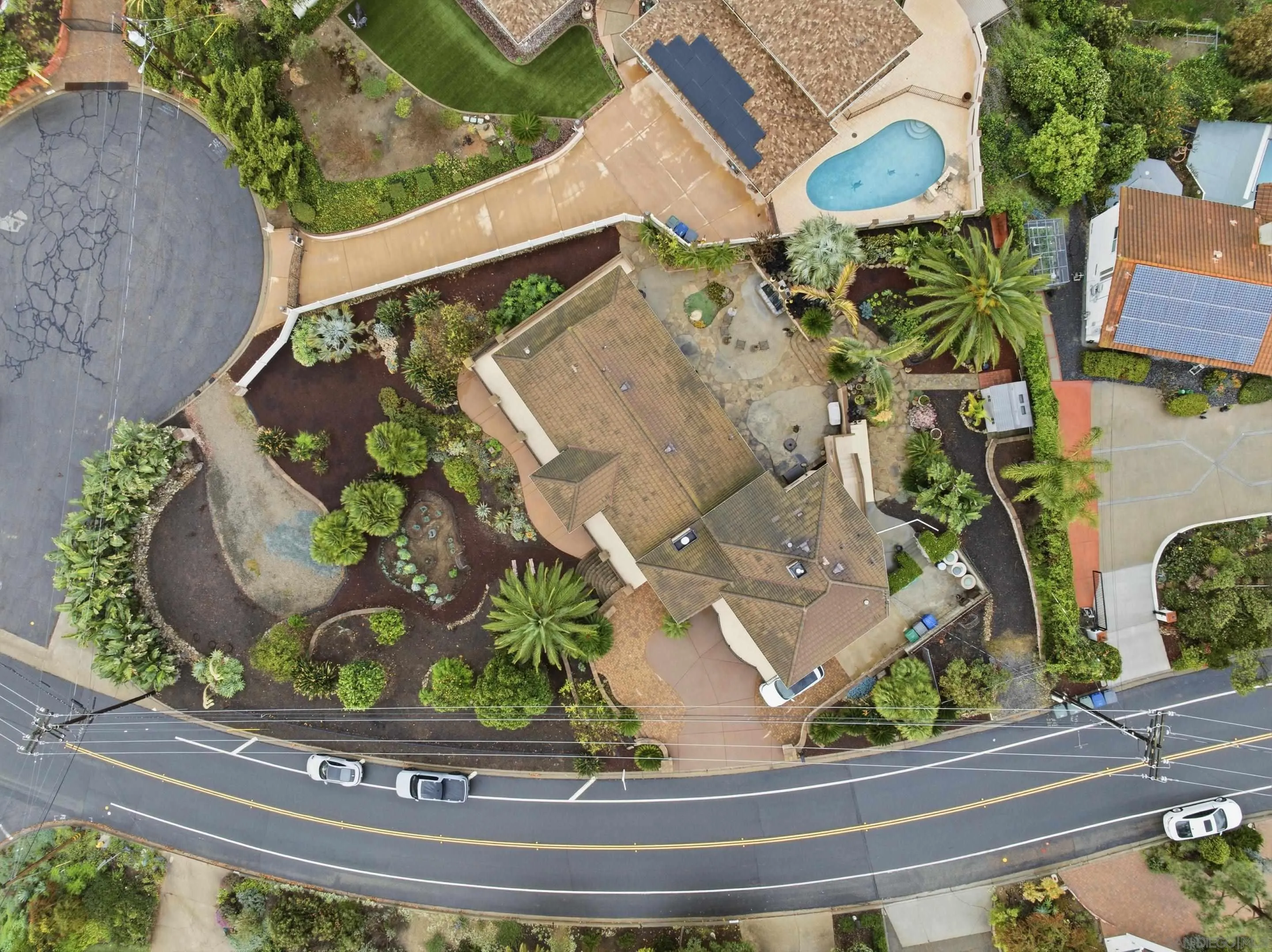 11020 Explorer Road El Cajon, CA 92020 - Photo 29 of 29 an aerial view of a garden