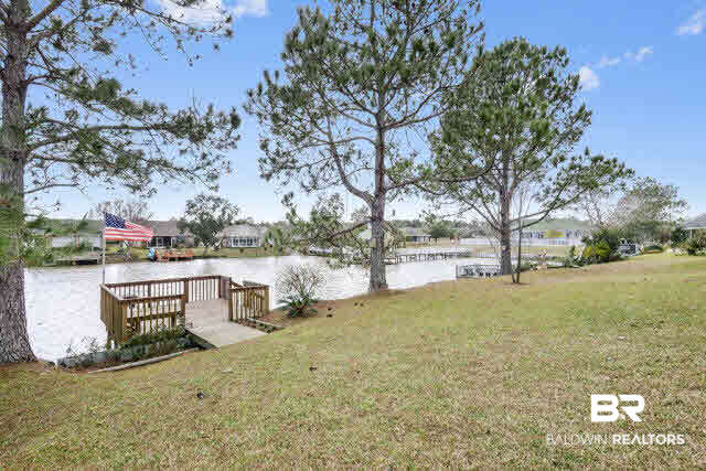 22758 Placid Drive Foley, AL 36535 - Photo 13 of 15 View of the lake
