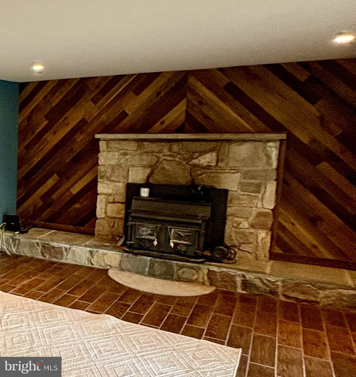 74 Highspire Road Richboro, PA 18954 - Photo 8 of 24 Wood Burning Fireplace in Family Room