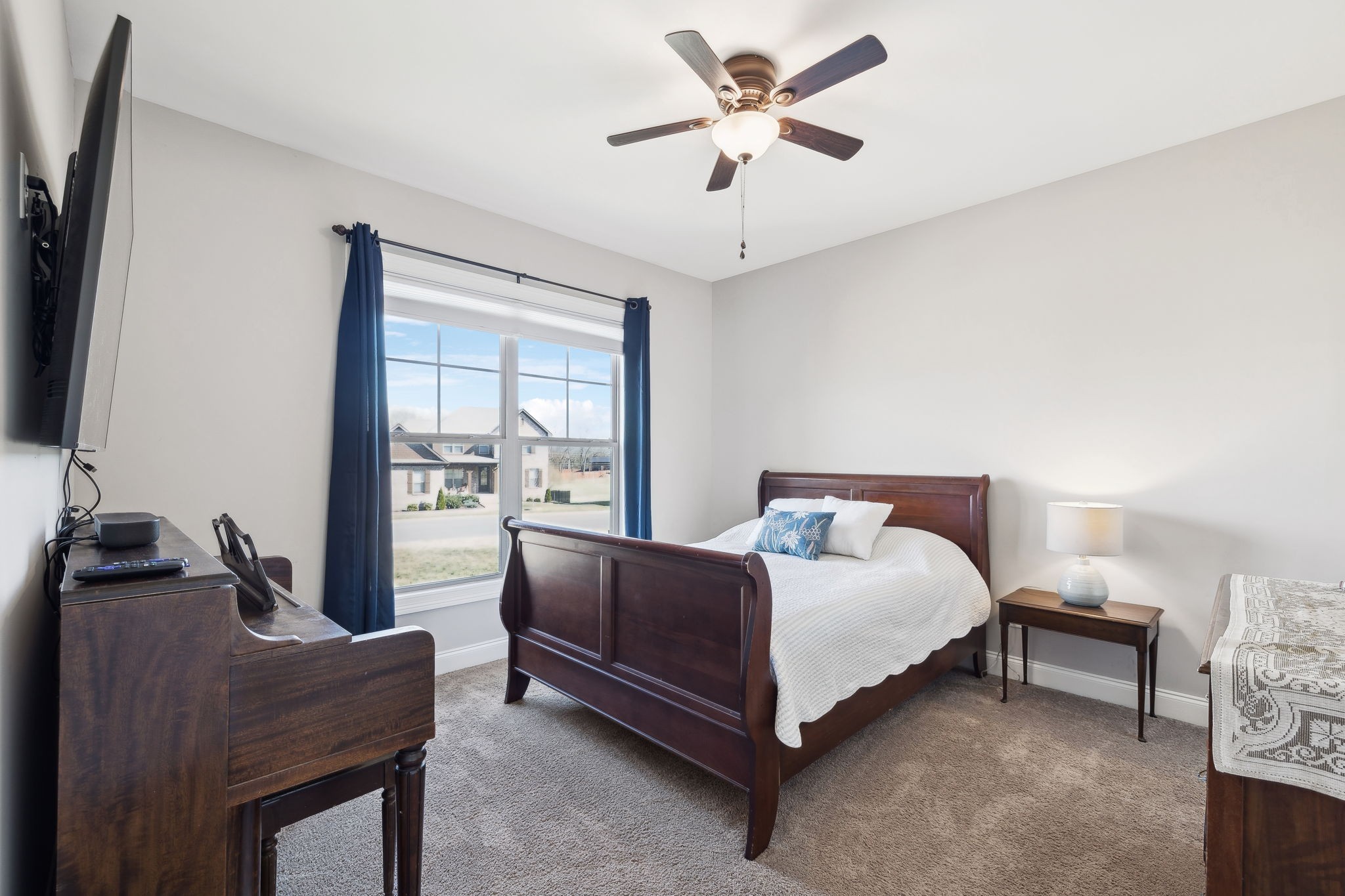 109 Watermill Lane Lebanon, TN 37087 - Photo 27 of 69 a bed room with a bed and a couch