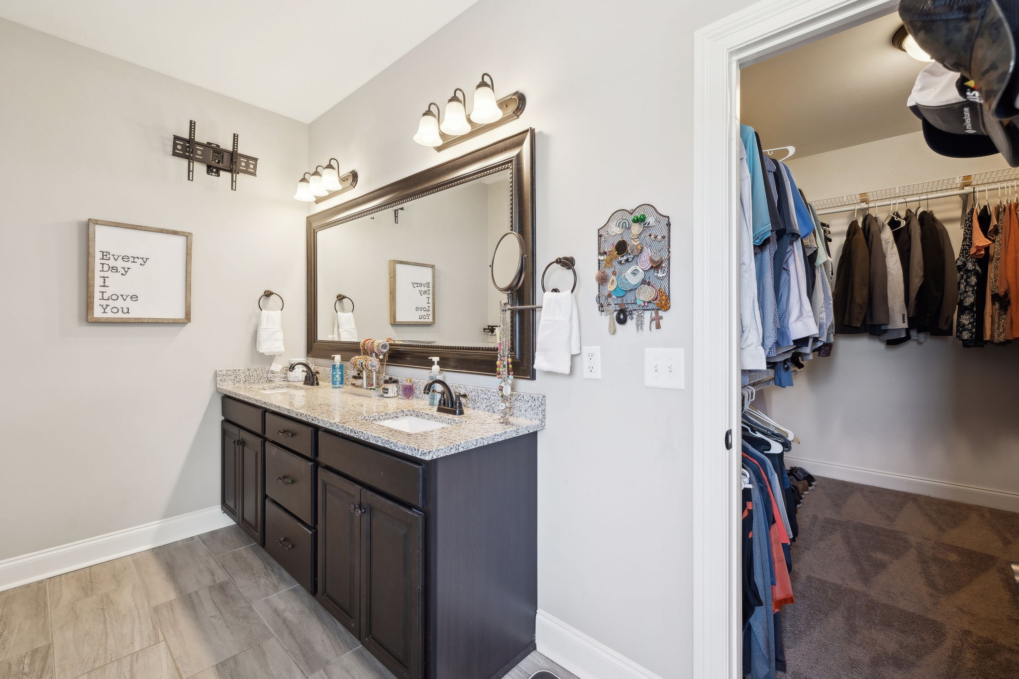 109 Watermill Lane Lebanon, TN 37087 - Photo 36 of 69 a bathroom with a sink vanity and mirror