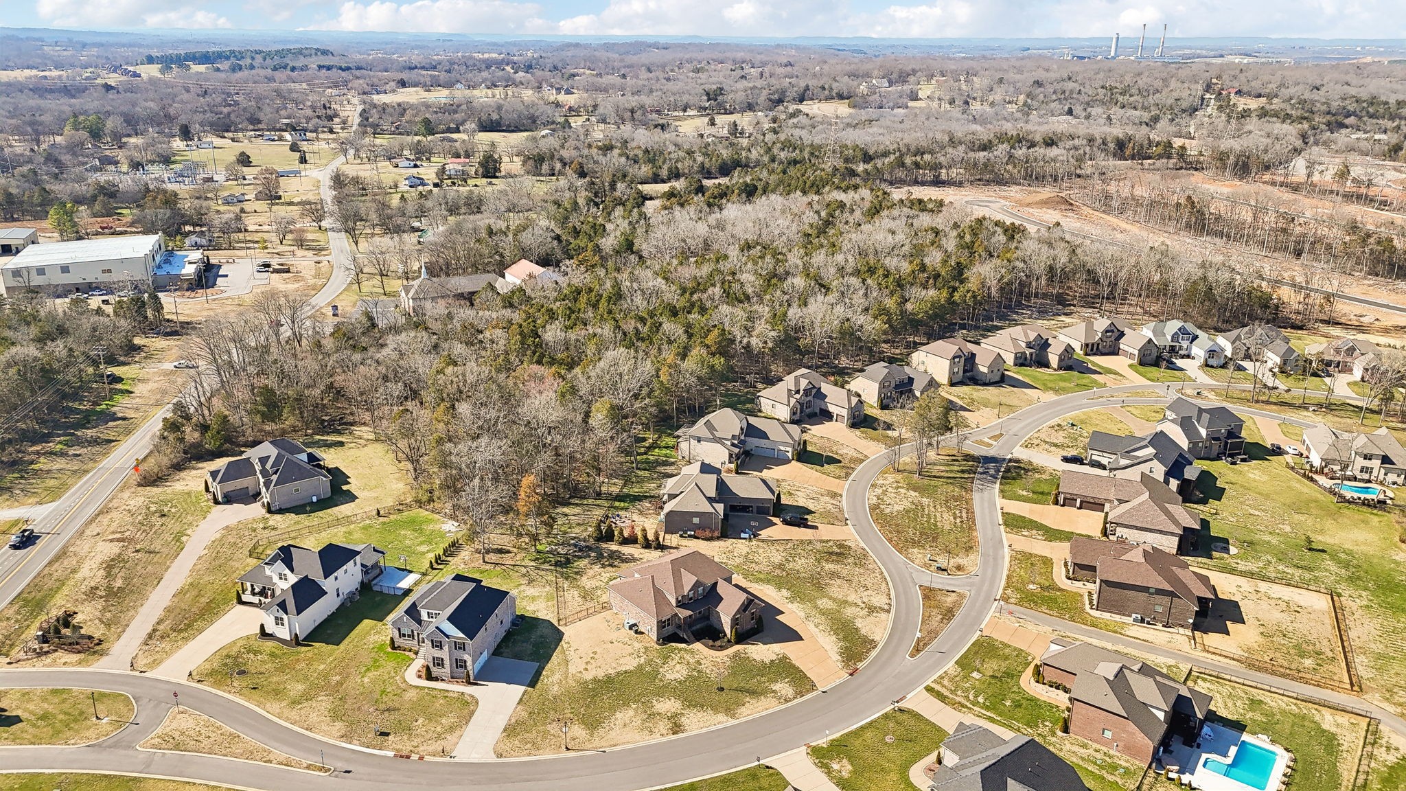 109 Watermill Lane Lebanon, TN 37087 - Photo 60 of 69 an aerial view of a house with a yard