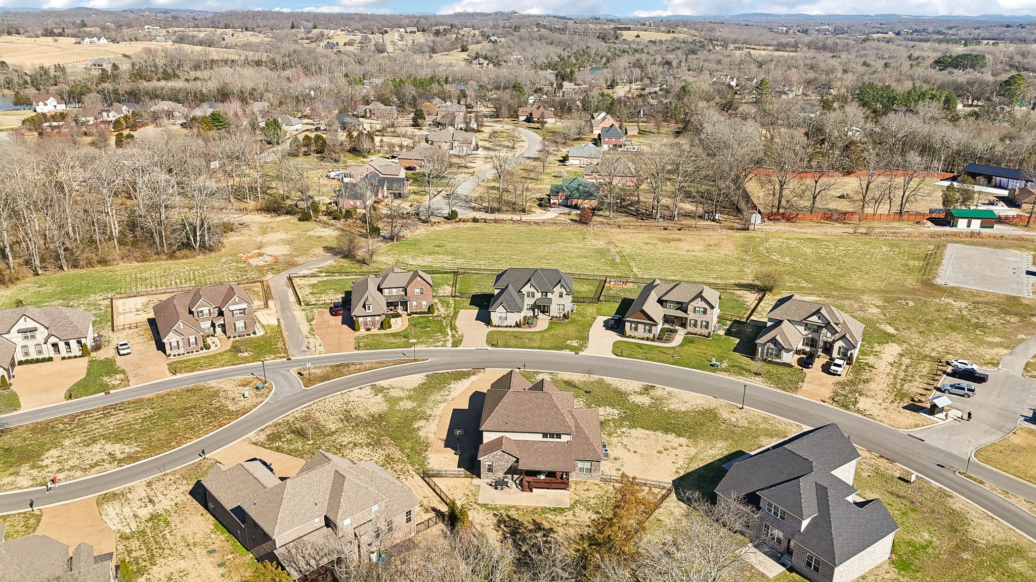 109 Watermill Lane Lebanon, TN 37087 - Photo 67 of 69 an aerial view of a house with a ocean view