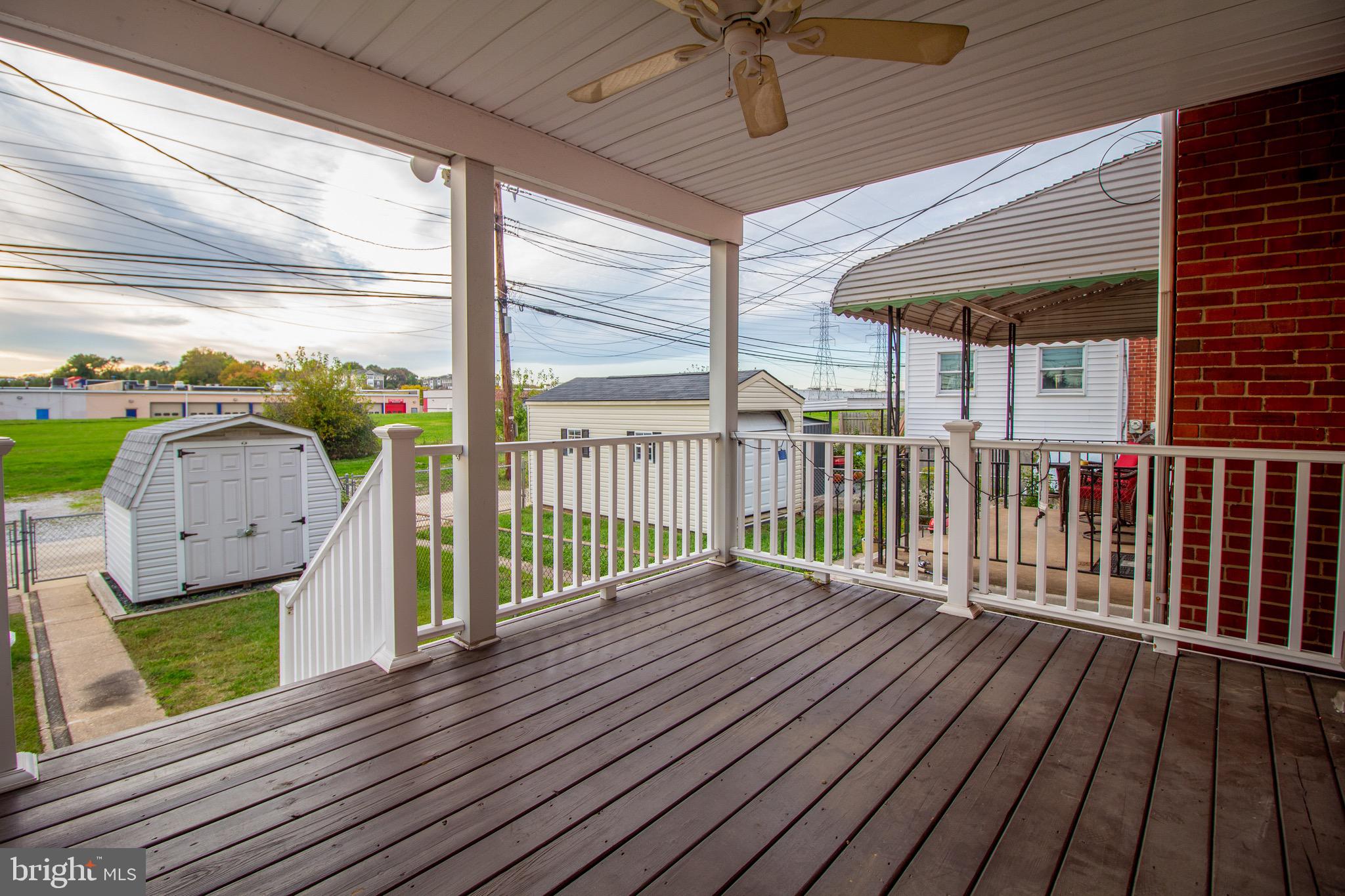 2730 Plainfield Road Baltimore, MD 21222 - Photo 24 of 29 Outside deck (backyard)