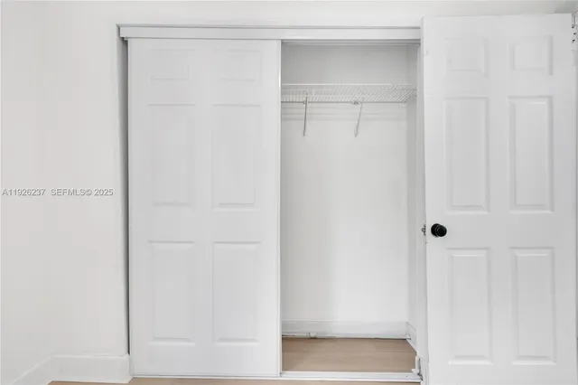 a view of closet