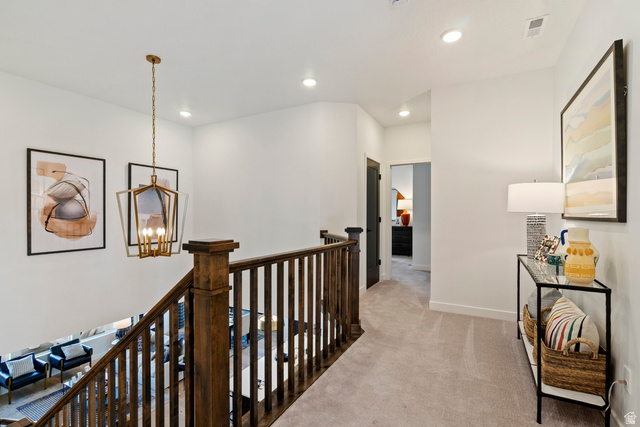 1237 East Amaryllis Way Layton, UT 84040 - Photo 13 of 16 Open 2nd floor. Picture of another home of same floorplan