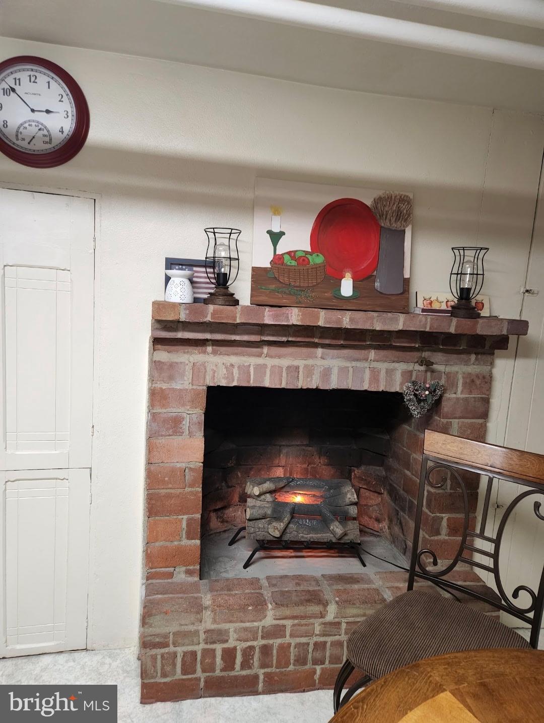 21 South Martin Street Clear Spring, MD 21722 - Photo 39 of 42 Fireplace in Kitchen Basement Apartment