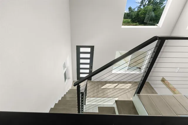 a view of a small space