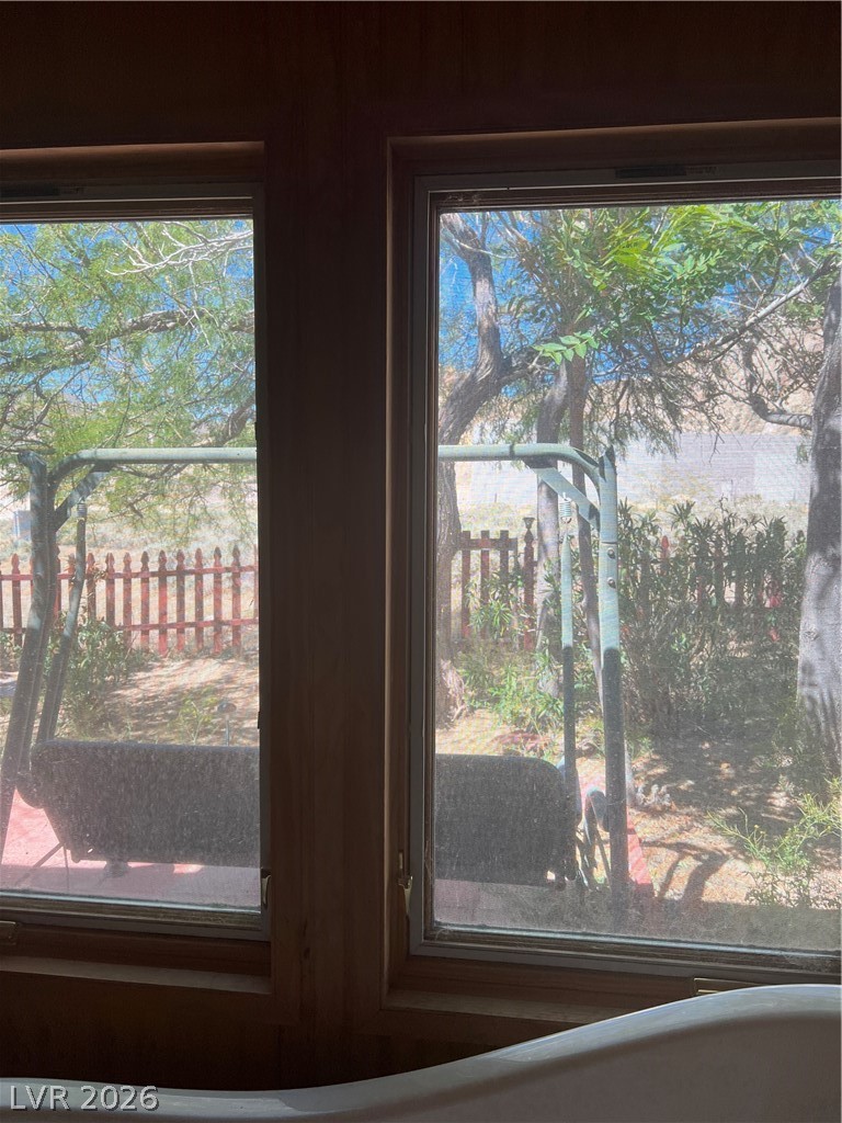 210 Cedar Street Beatty, NV 89003 - Photo 24 of 24 view from bathroom