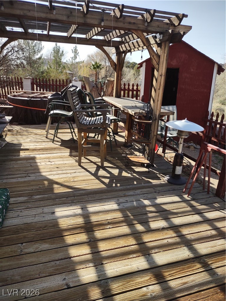 210 Cedar Street Beatty, NV 89003 - Photo 10 of 24 BACK OF HOUSE