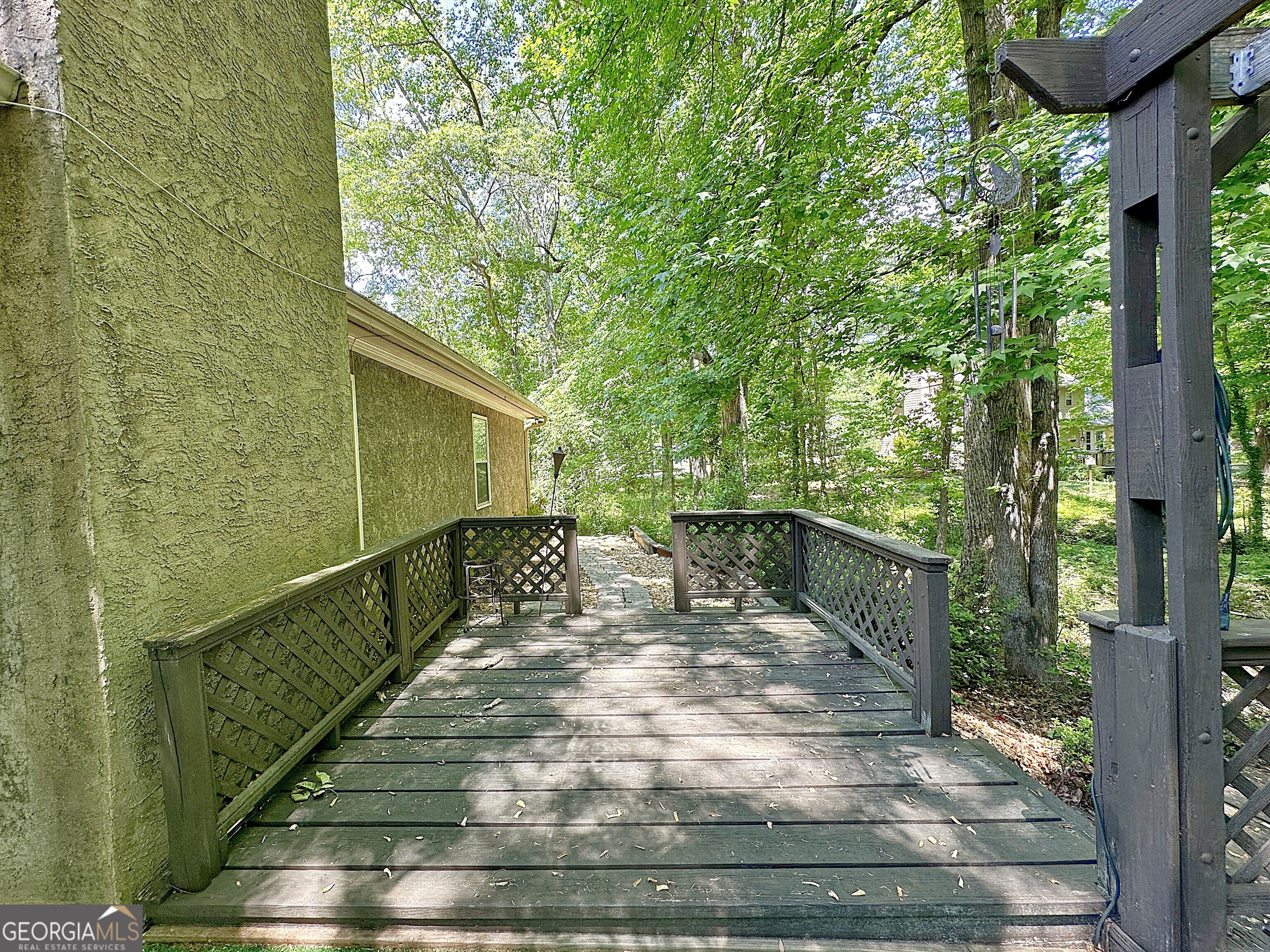 112 Greenbriar Trail LaGrange, GA 30241 - Photo 27 of 29 a view of a balcony with wooden floor