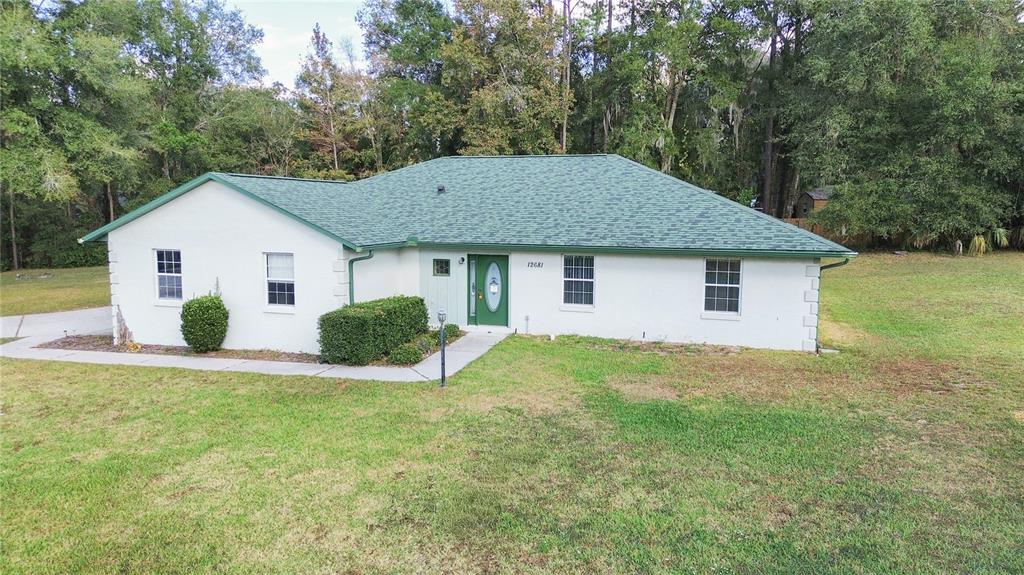 12681 Southeast 54th Avenue Belleview, FL 34420 - Photo 45 of 46 a view of a house with a yard and large trees