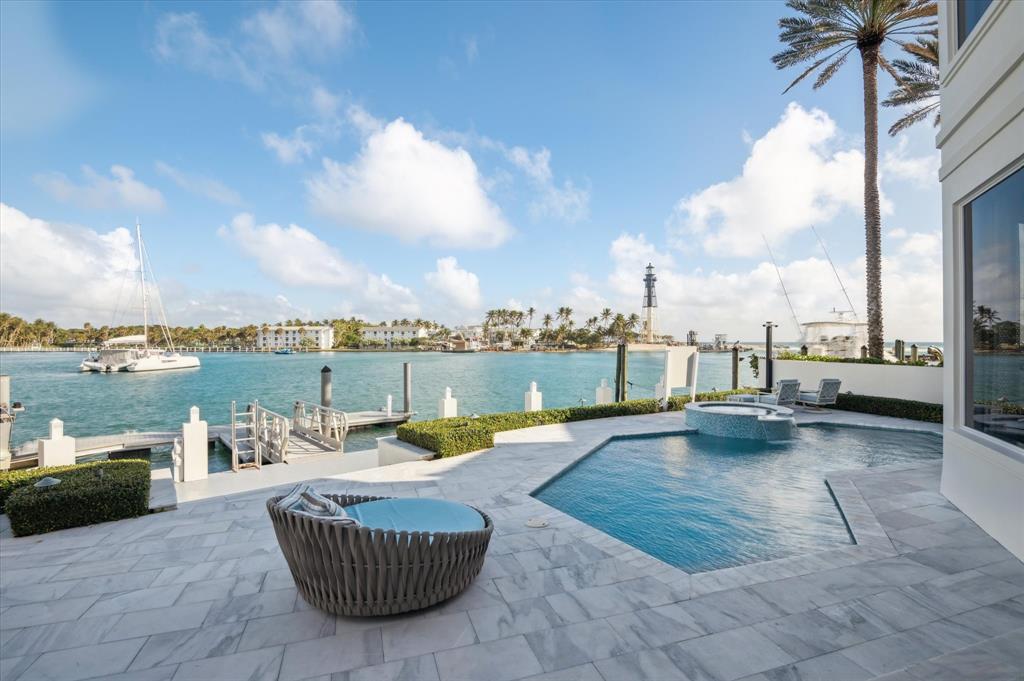 2400 Bay Drive Pompano Beach, FL 33062 - Photo 18 of 55 a view of swimming pool with a lounge chair