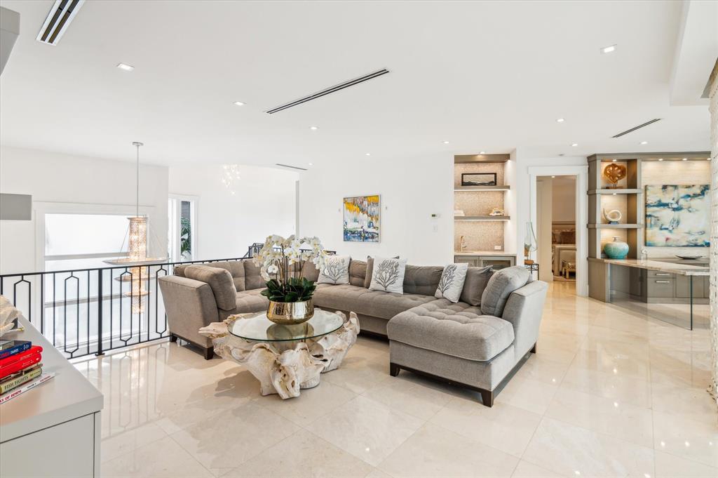2400 Bay Drive Pompano Beach, FL 33062 - Photo 34 of 55 a living room with furniture and a large window