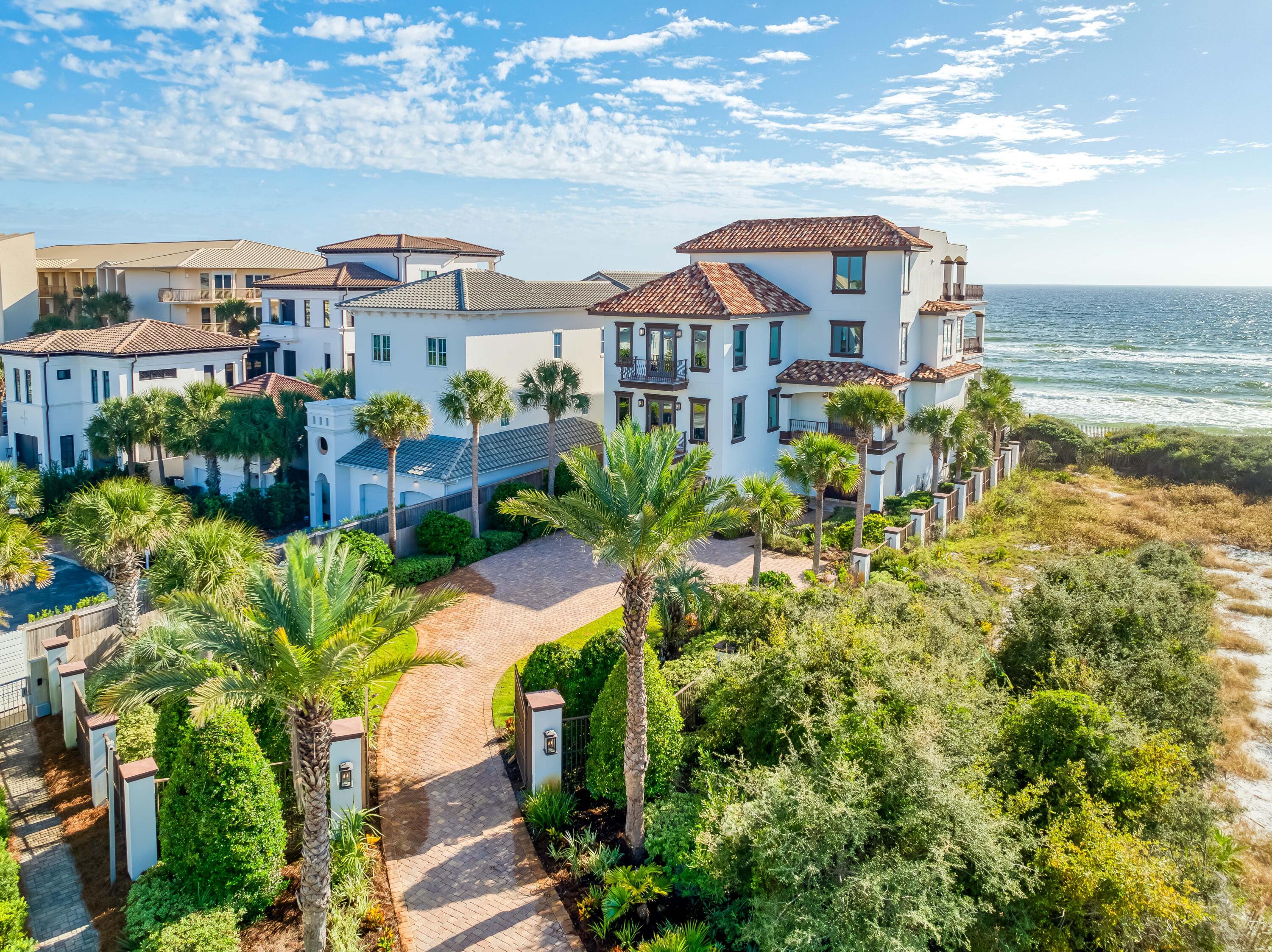 a picture of houses with outdoor space