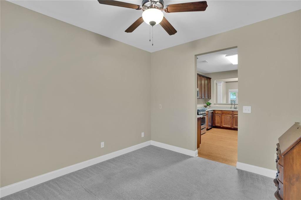 960 Verlander Trail Mableton, GA 30126 - Photo 23 of 30 a view of a hallway with a chandelier