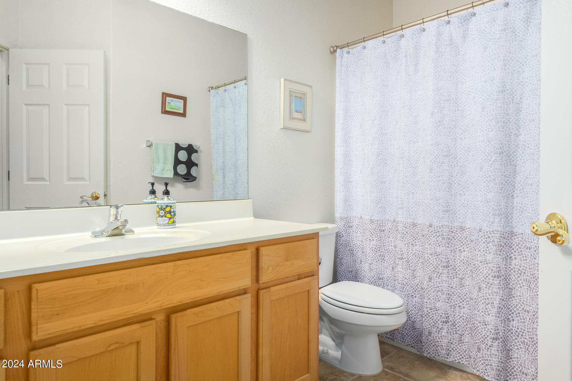 2063 South Edgewater Mesa, AZ 85209 - Photo 15 of 35 a bathroom with a sink a toilet and shower
