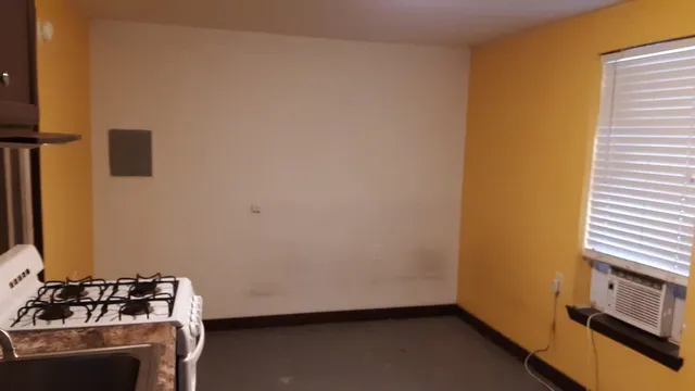 a room with storage and utility