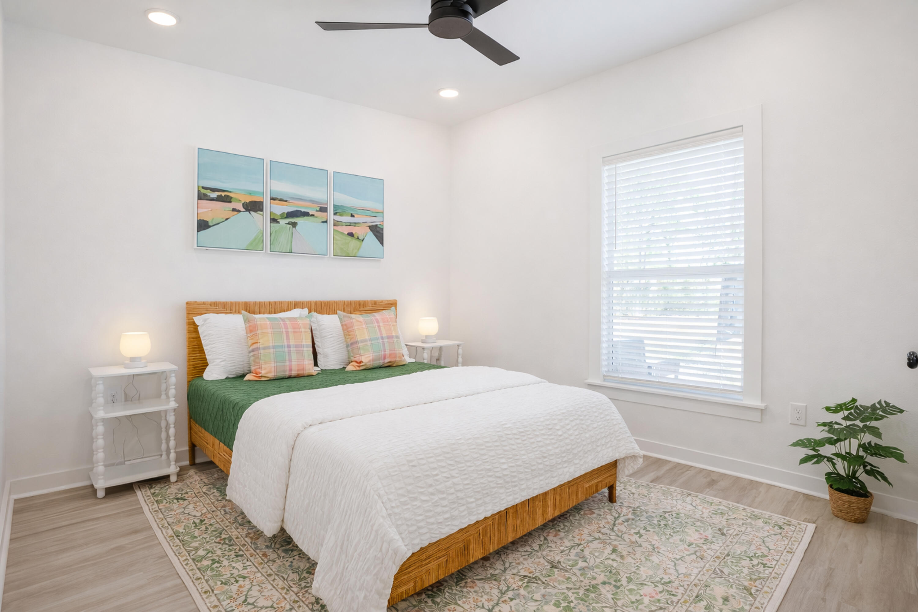 2021 Baldwin Street Chipley, FL 32428 - Photo 22 of 35 a bedroom with a large bed and a window