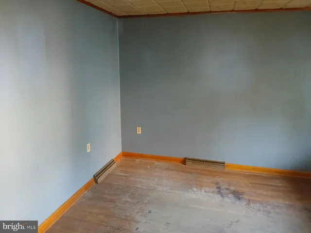 a view of empty room