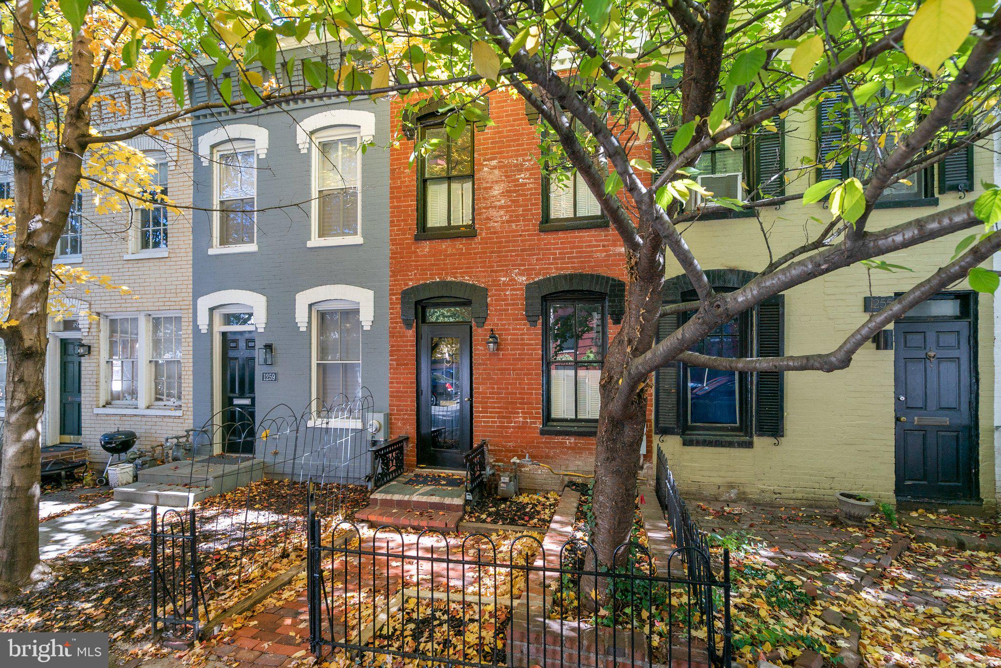1257 35th Street Northwest Washington, DC 20007 - Photo 2 of 21 a front view of a house