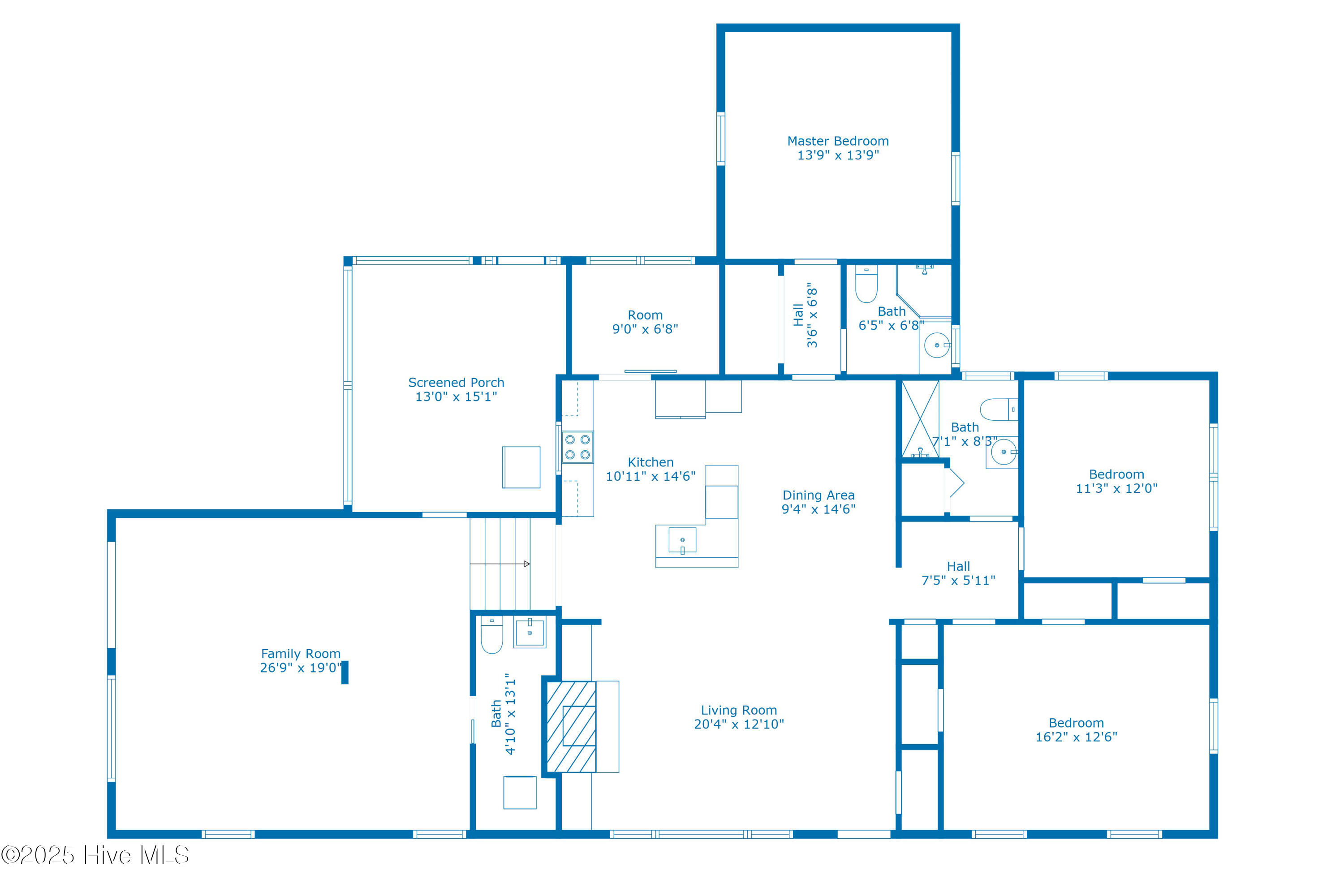 1301 Cotten Road Greenville, NC 27858 - Photo 45 of 45 1301 Cotton Floor Plan