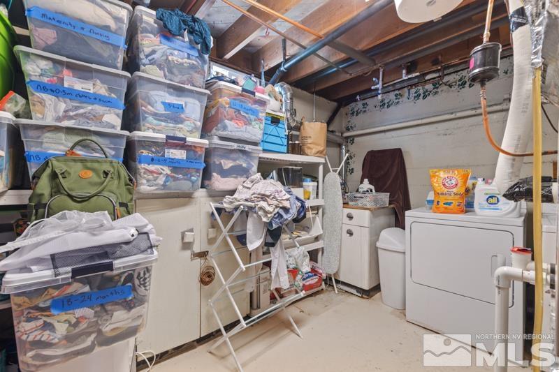 1451 Forest Street Reno, NV 89509 - Photo 18 of 23 a utility room with multiple dryer and washer
