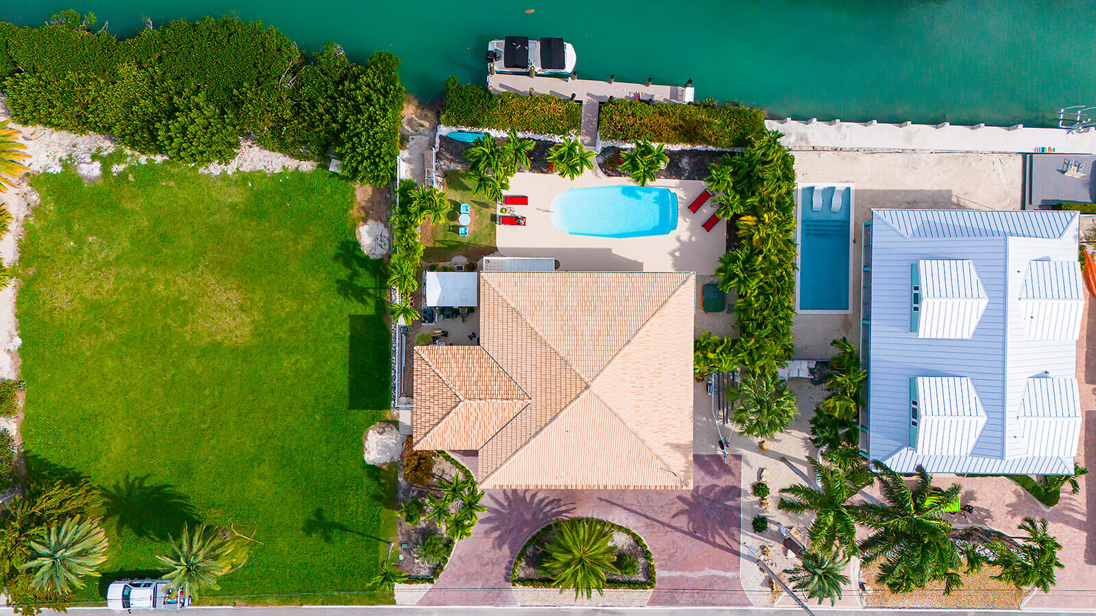 220 15th Circle Key Colony Beach, FL 33051 - Photo 39 of 43 an aerial view of a house