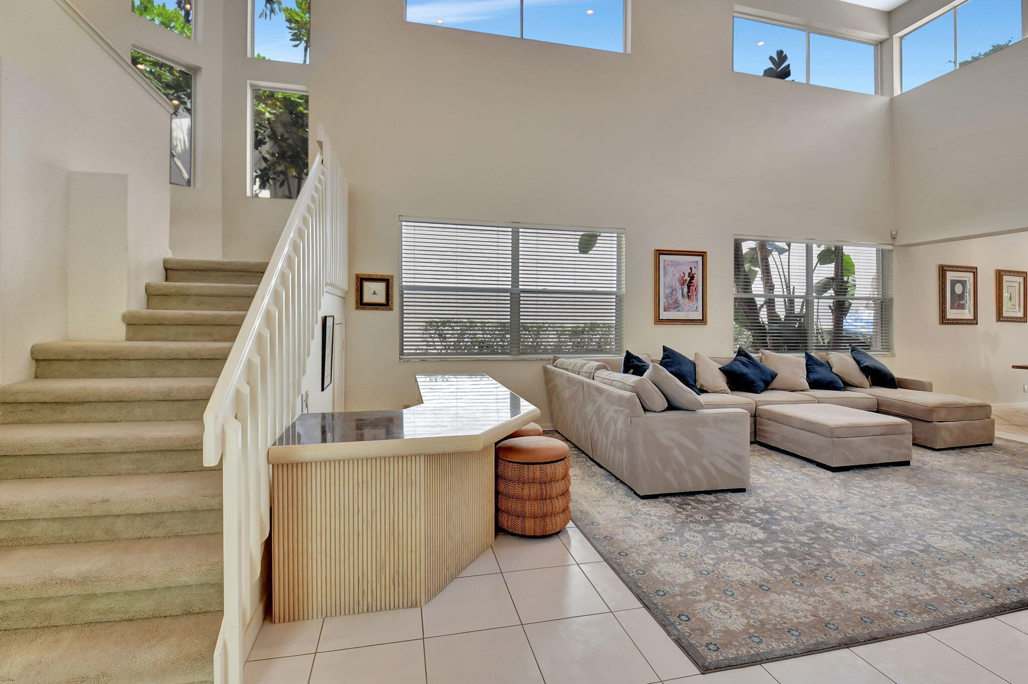2462 Northwest 66th Drive Boca Raton, FL 33496 - Photo 5 of 49 a living room with furniture and a couch