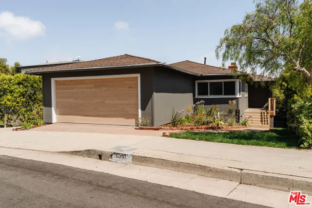 a view of front door of house
