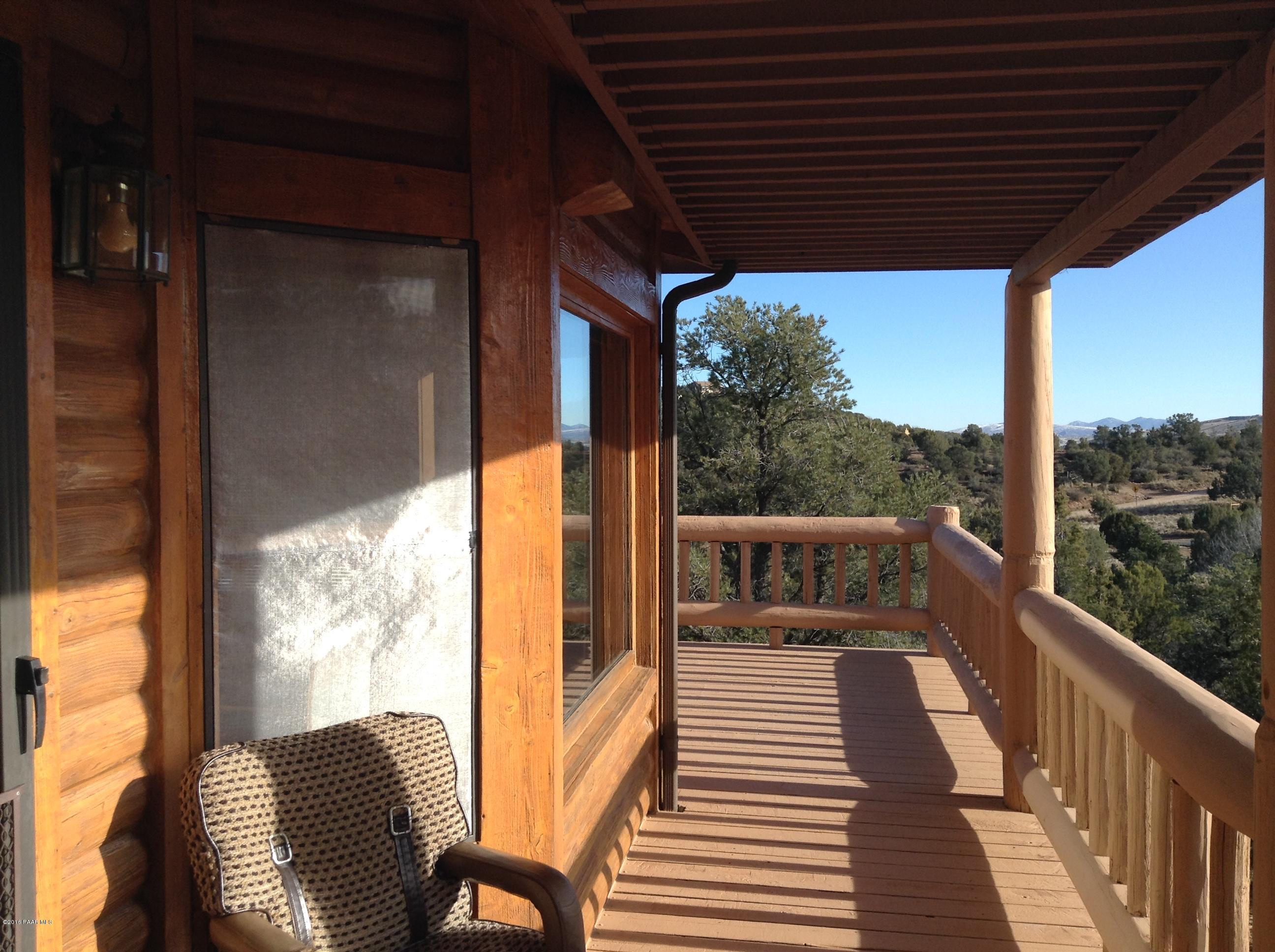 14350 North Brenda Road Prescott, AZ 86305 - Photo 6 of 22 View off the back decking