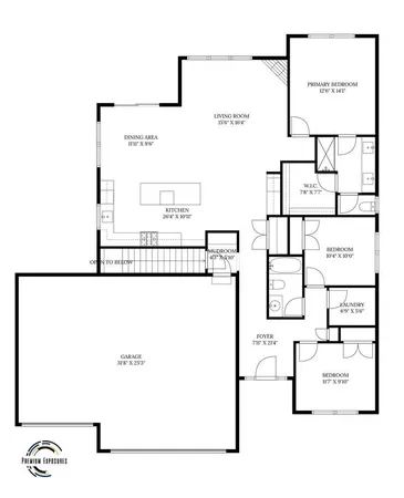 a picture of a bench in a picture