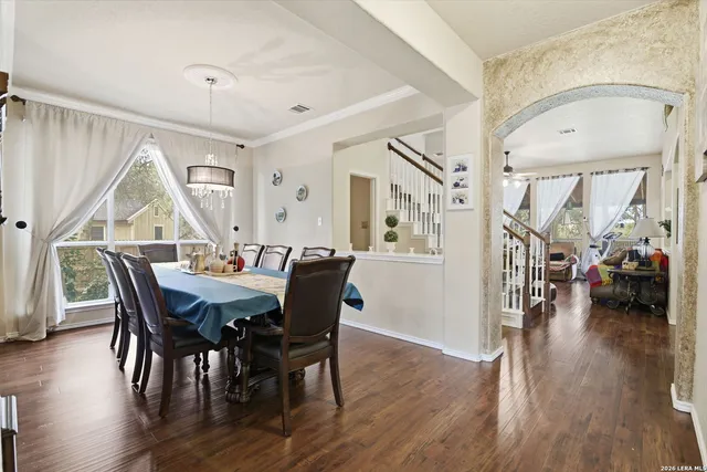 a view of front door of house