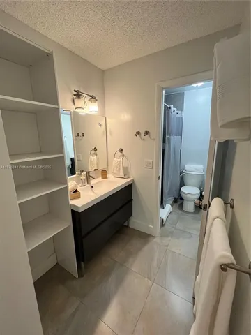 a room with a couch and a table