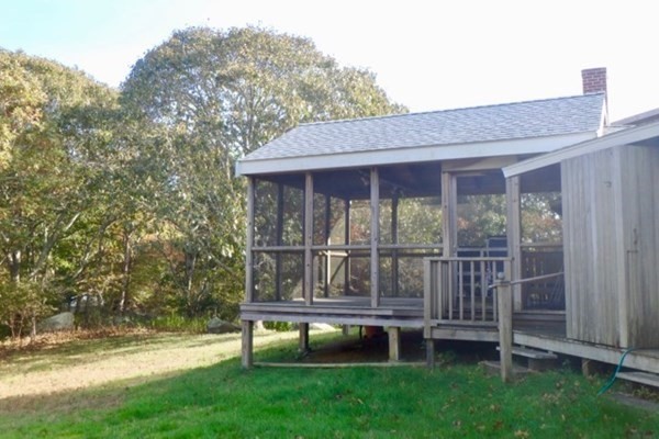 44 Flanders Lane Chilmark, MA 02535 - Photo 15 of 19 a garden view with a seating space
