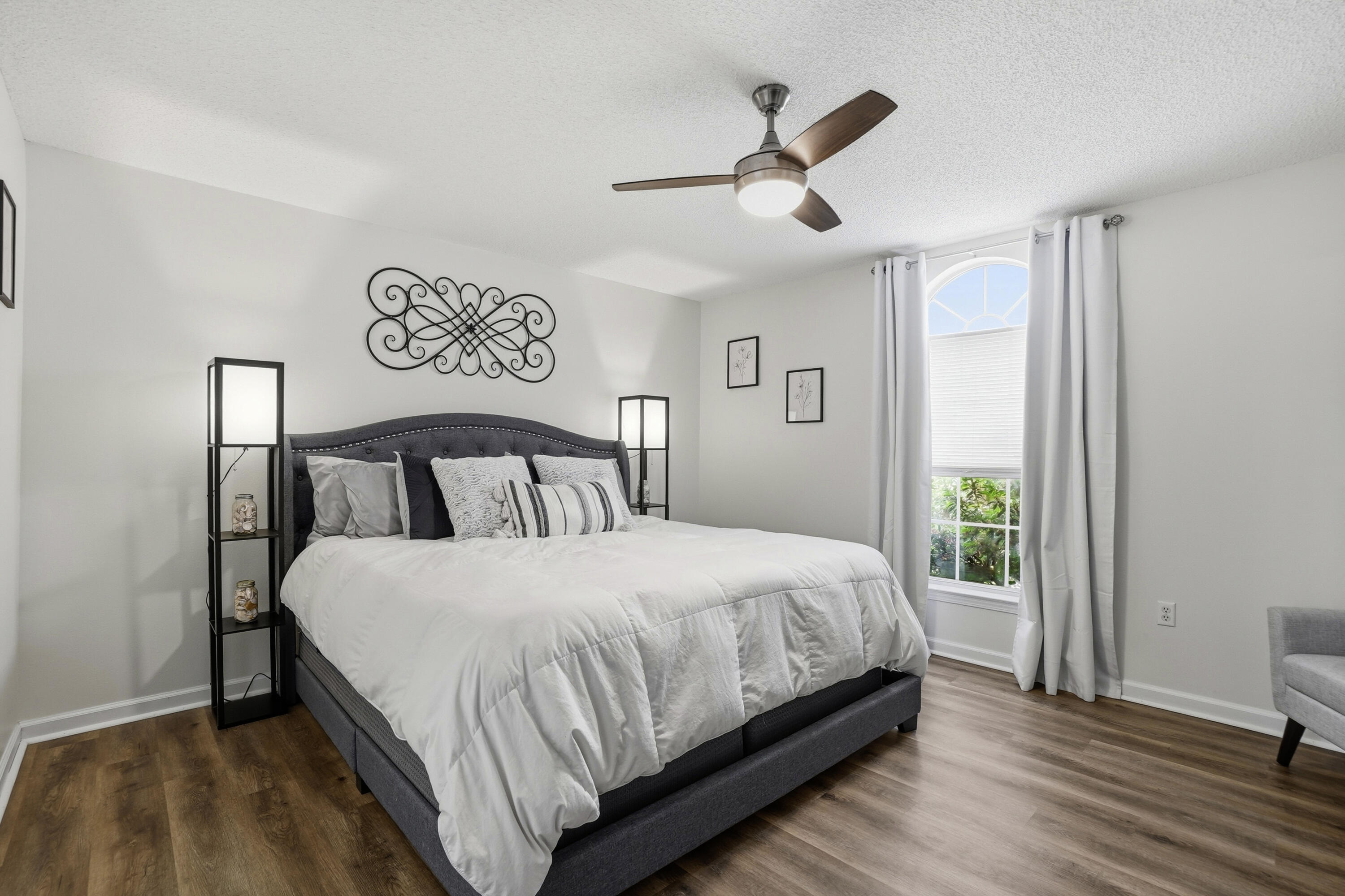 91 Oakridge Way DeFuniak Springs, FL 32433 - Photo 12 of 25 a bedroom with a bed and a window