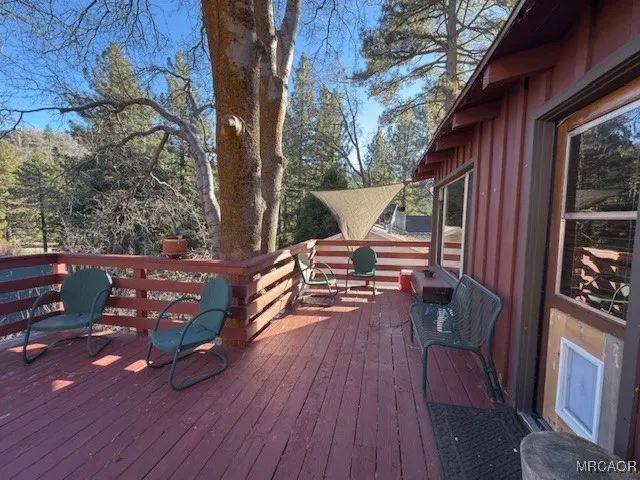 a view of house with outdoor seating space