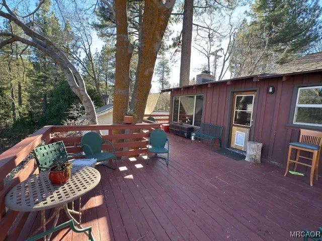 a backyard of a house with seating space
