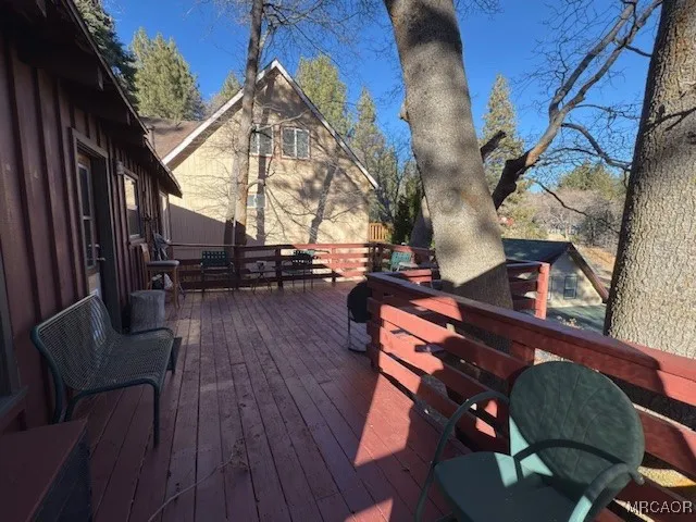 a backyard of a house
