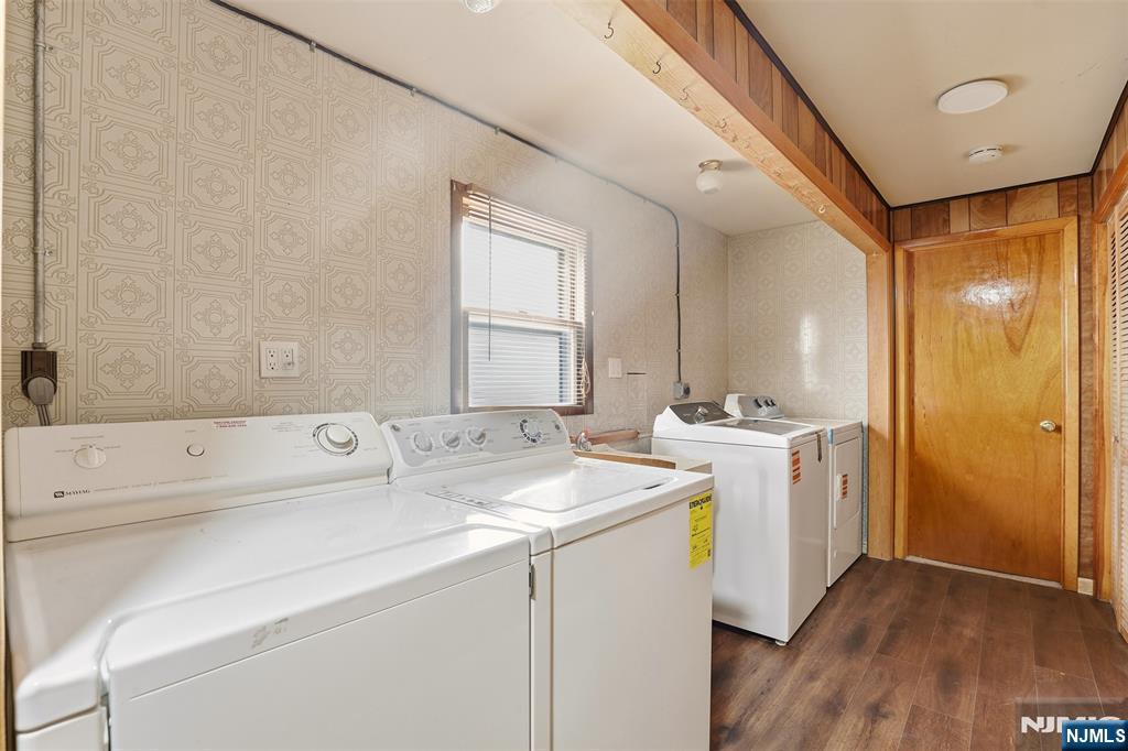 70 Wood Street, Unit 2 Garfield, NJ 07026 - Photo 15 of 23 a view of utility room with washer and dryer