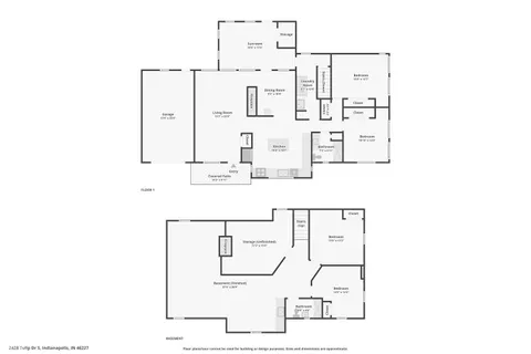 $289,900 | 2428 Tulip Drive South, Indianapolis, IN 46227