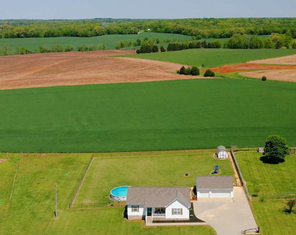 4321 Matthews Road Cedar Hill, TN 37032 - Photo 4 of 29 an aerial view of a football ground