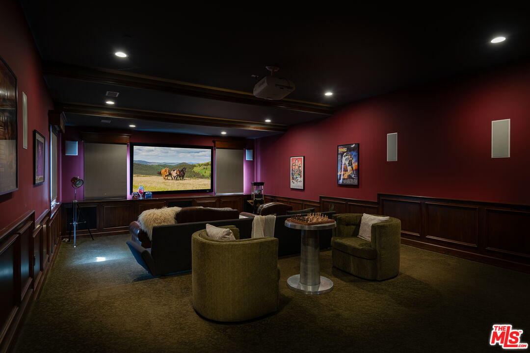 23575 Parksouth Street Calabasas, CA 91302 - Photo 39 of 75 a room with lots of chairs and a projector