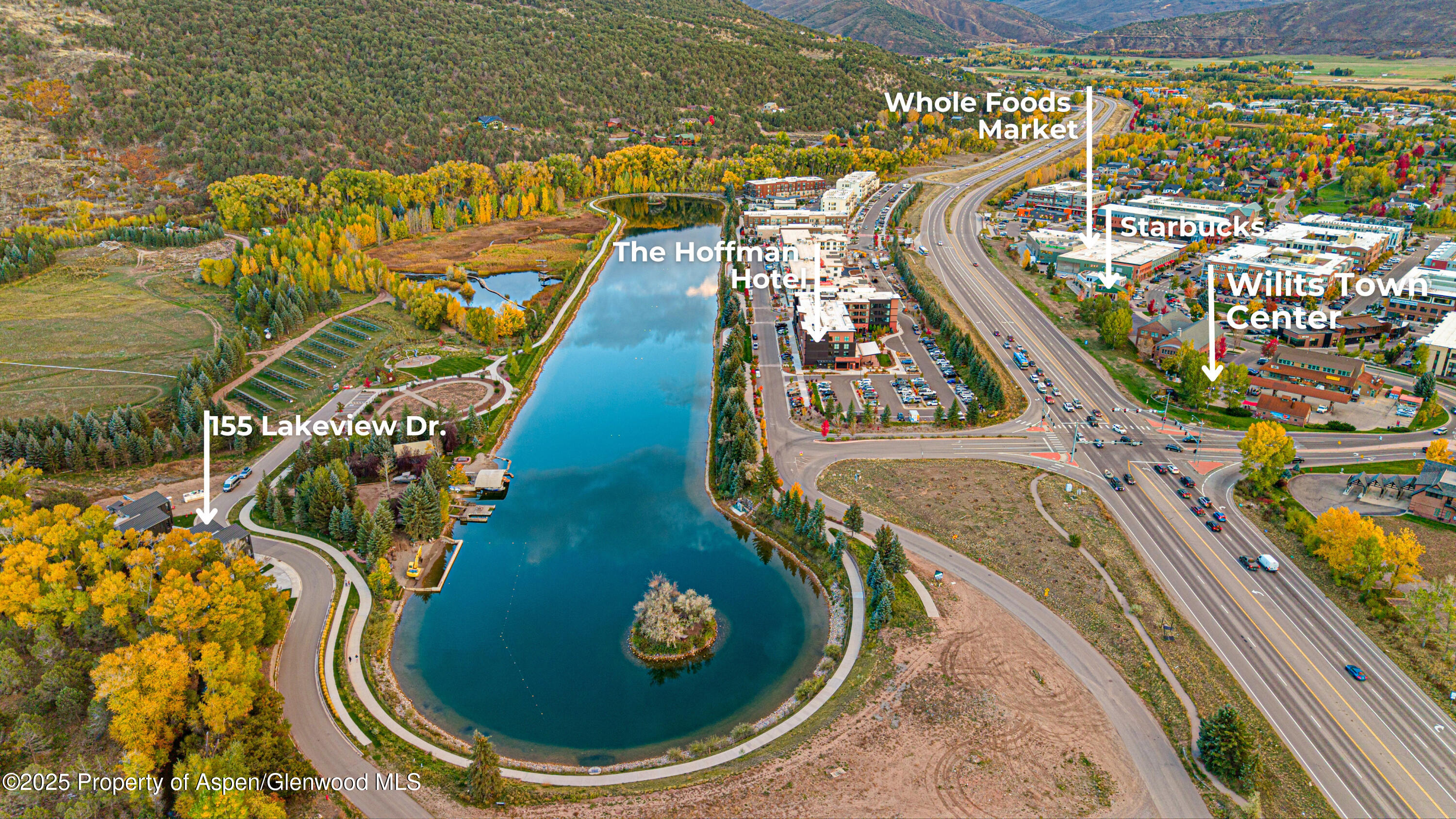 155 Lakeview Drive Basalt, CO 81621 - Photo 53 of 93 a ocean view with a swimming pool