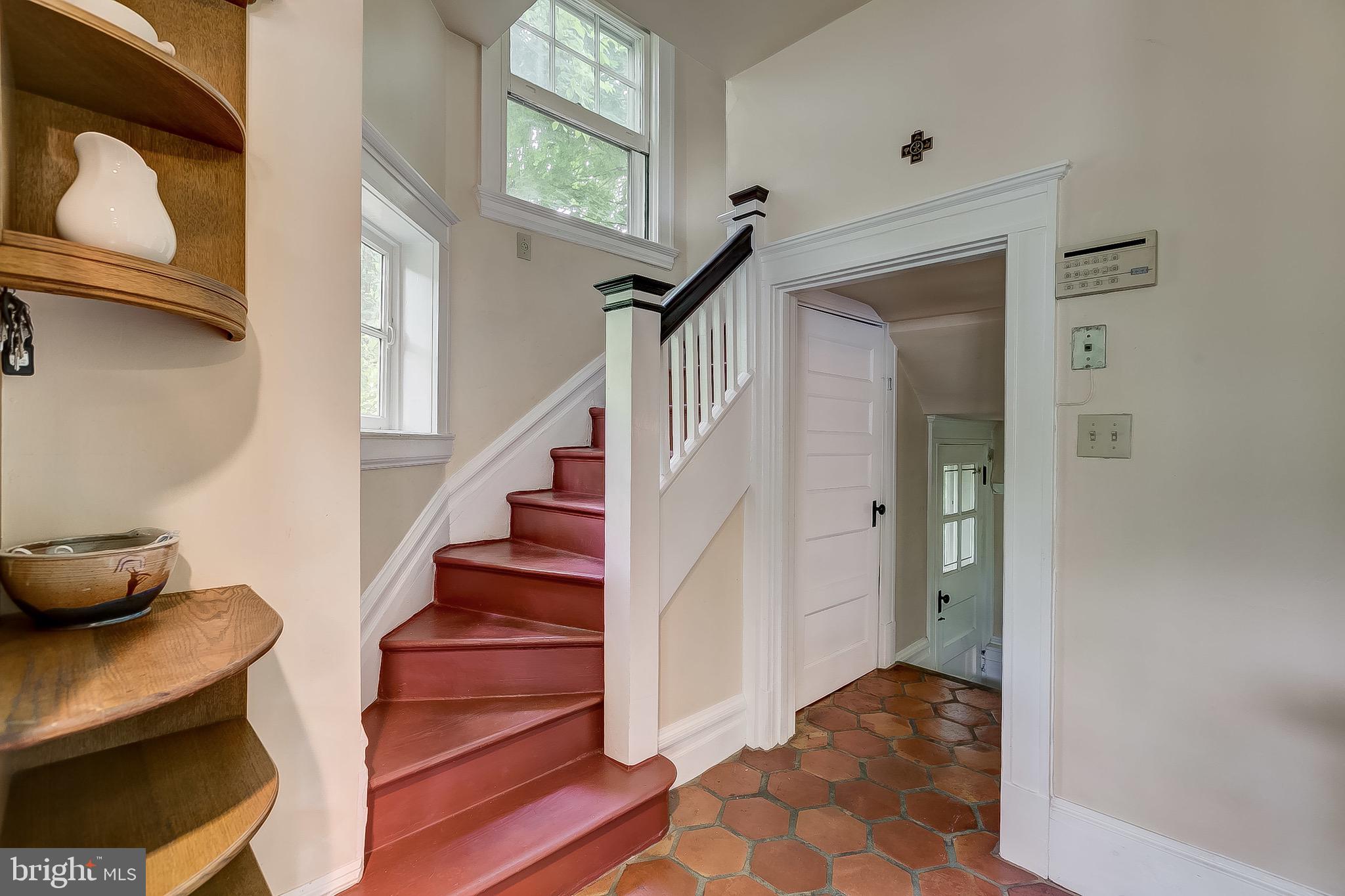 4826 Keswick Road Baltimore, MD 21210 - Photo 31 of 61 Back stairway from Kitchen Area