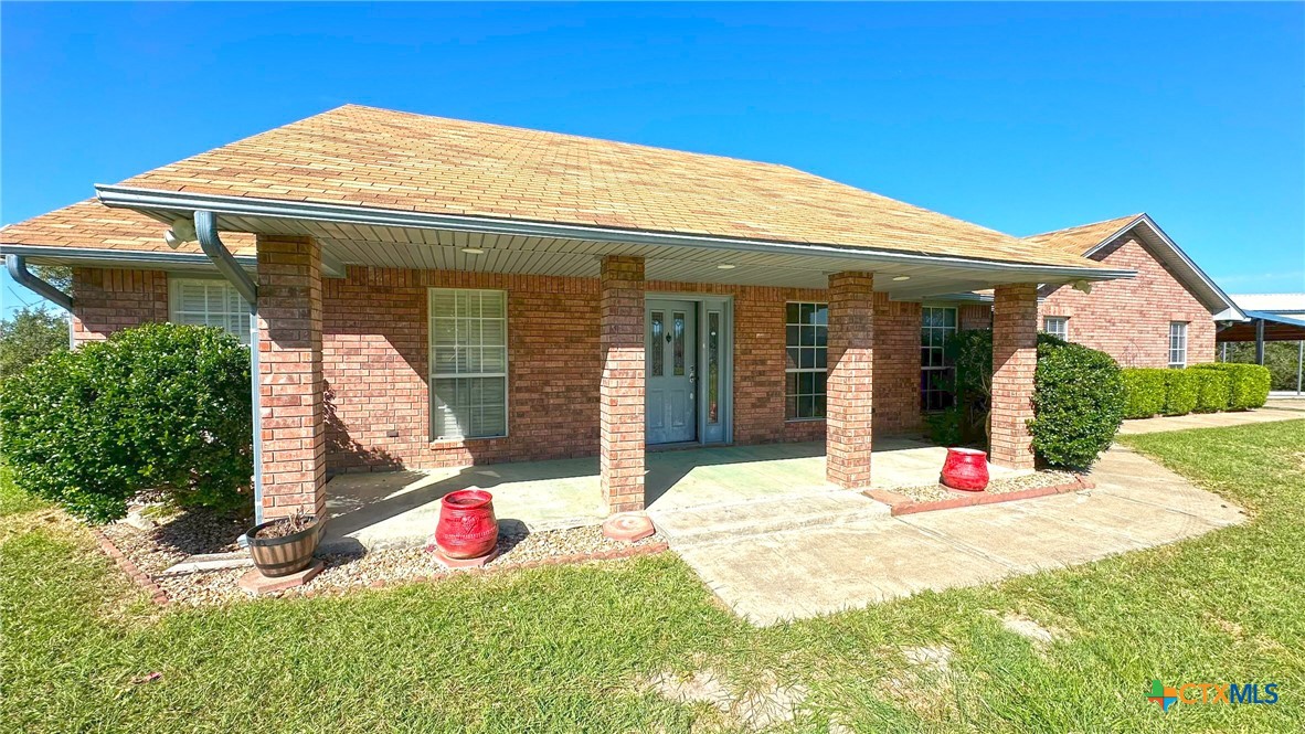 729 Armadillo Lane Kempner, TX 76539 - Photo 3 of 45 front view of a house with a yard