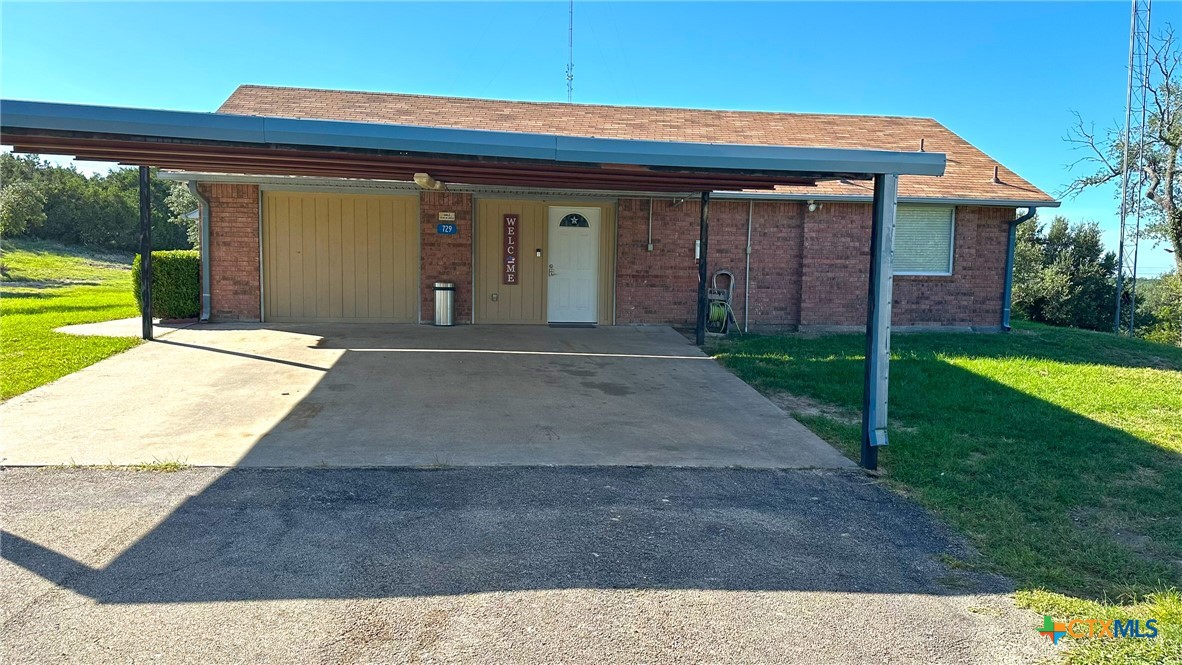 729 Armadillo Lane Kempner, TX 76539 - Photo 38 of 45 a front view of a house with yard
