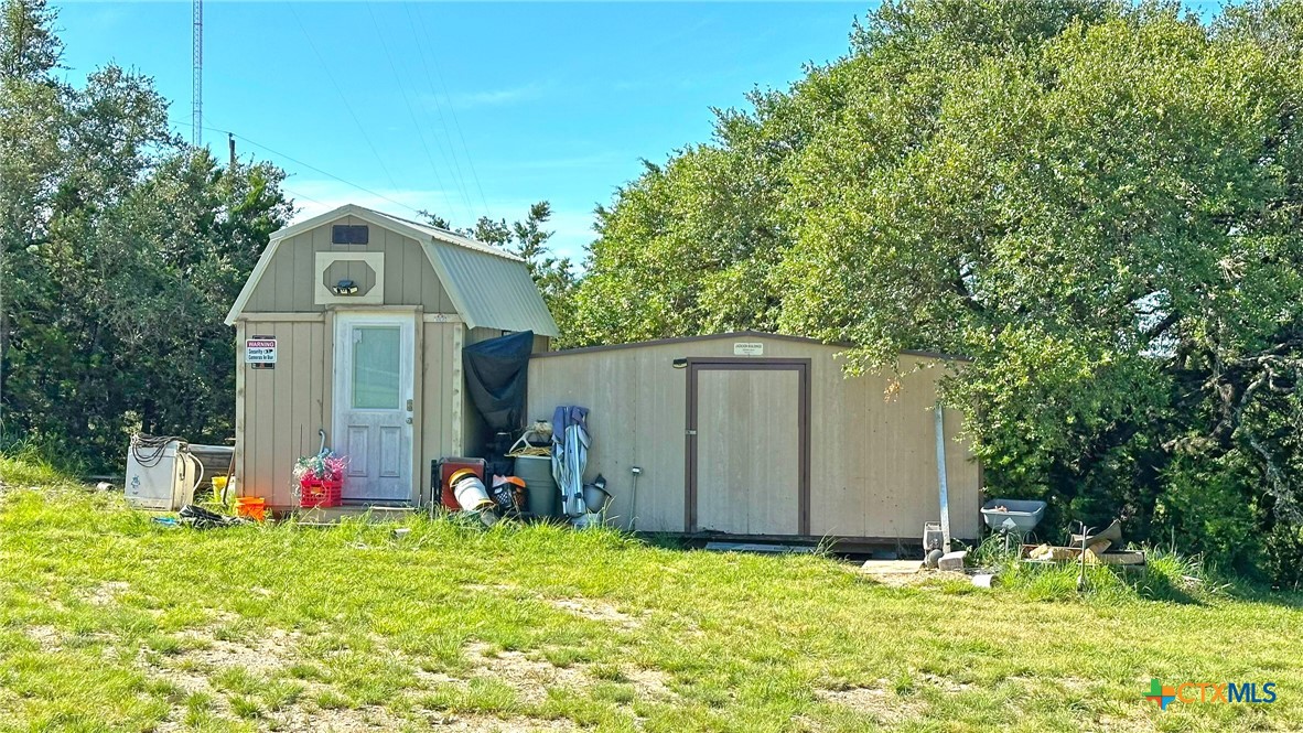 729 Armadillo Lane Kempner, TX 76539 - Photo 45 of 45 a front view of house with yard and trees